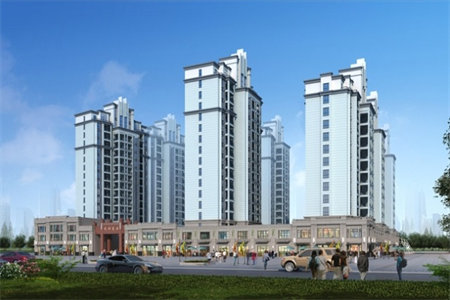 城西金城花园3室2厅1卫85m2简单装修